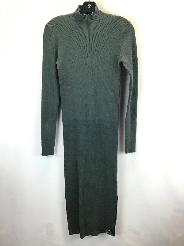 Dress Casual Midi By Vici In Green, Size: Xl