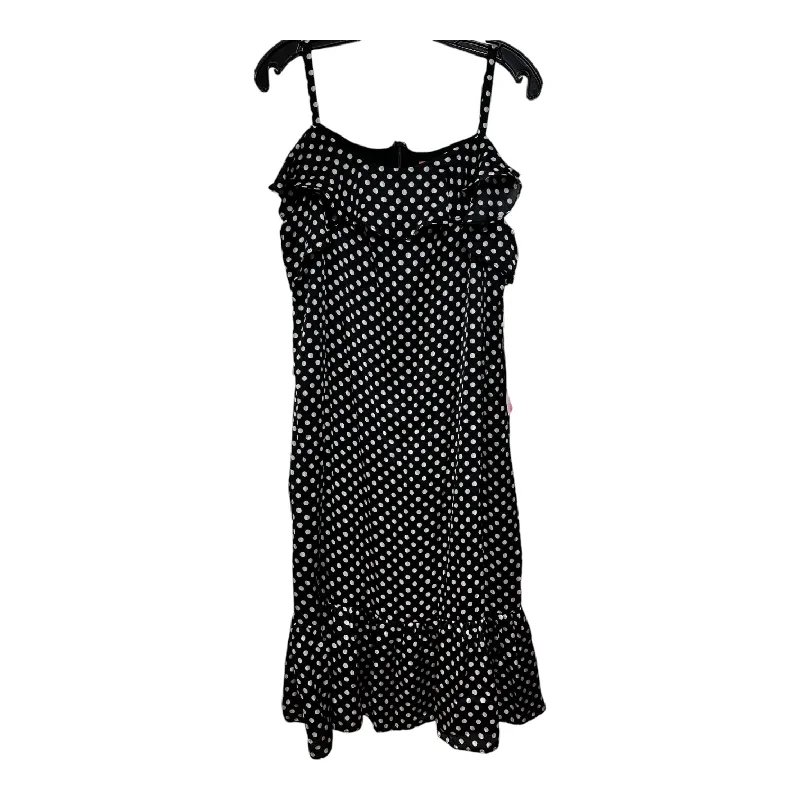 Dress Casual Maxi By BETSEY JOHNSON In Polkadot, Size: 14