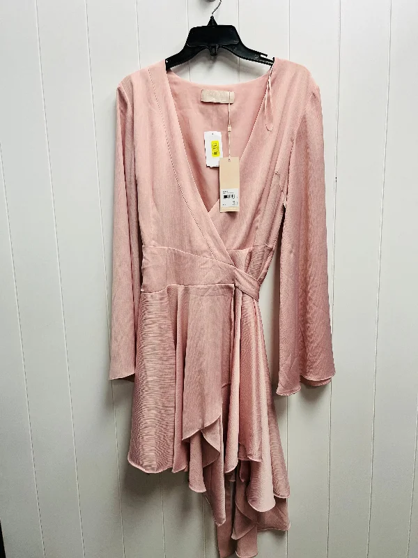 Dress Party Short By Clothes Mentor In Mauve, Size: L