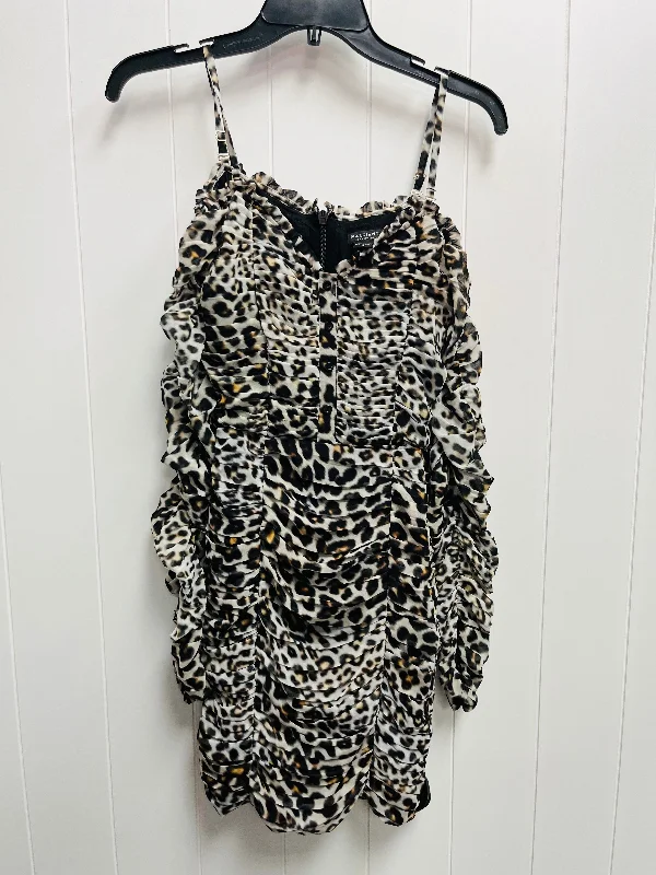 Dress Party Short By Marciano In Animal Print, Size: 2