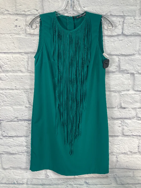 Dress Party Short By Zara In Green, Size: Xs