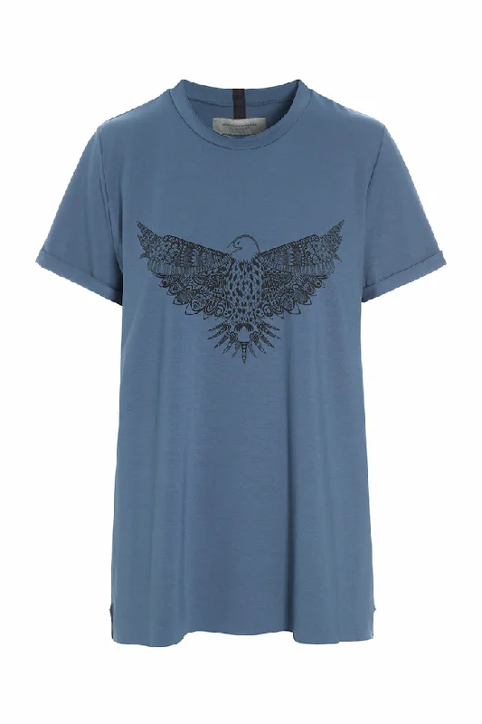 T-SHIRT EAGLE - 96089 - DUSTY BLUE