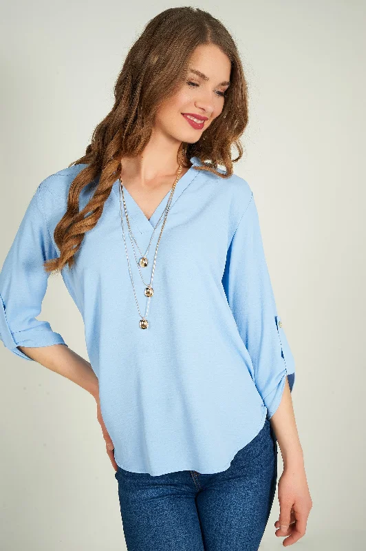 Blouse à manches trois-quarts - ARIS-S24 - (R-A19)