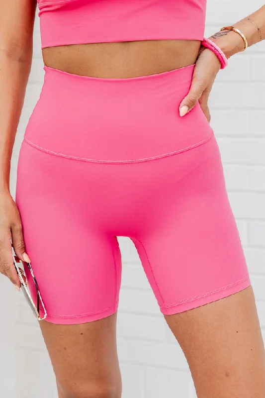 Work In Progress Pink Biker Short FINAL SALE