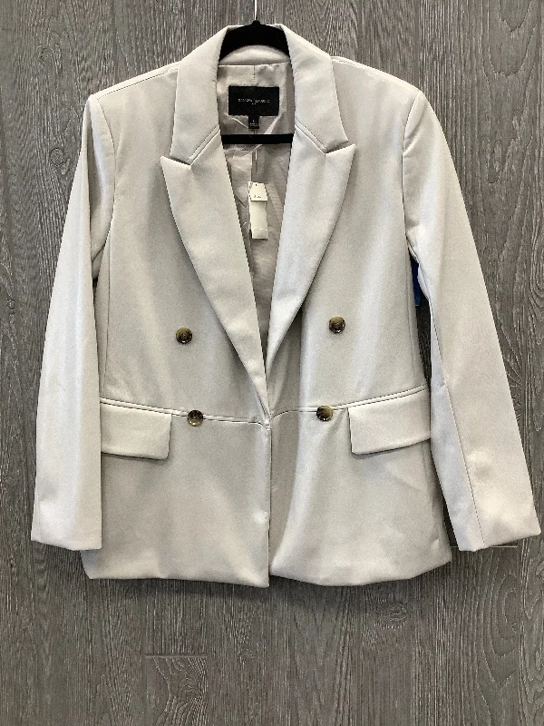 Blazer By Banana Republic In Grey, Size: S