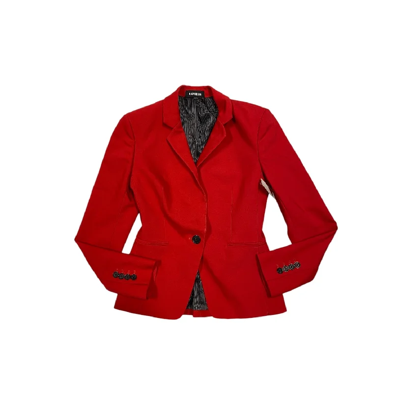 Blazer By Express In Red, Size: 2