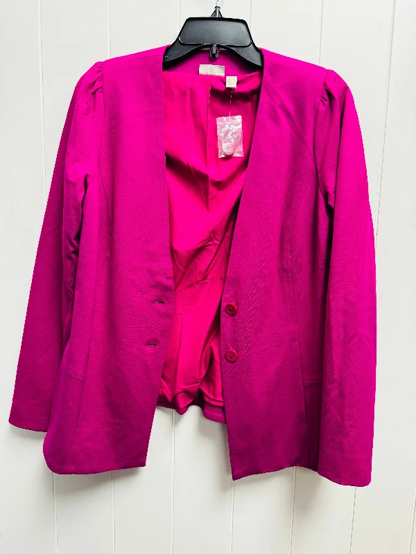 Blazer By Logo In Pink, Size: Xs