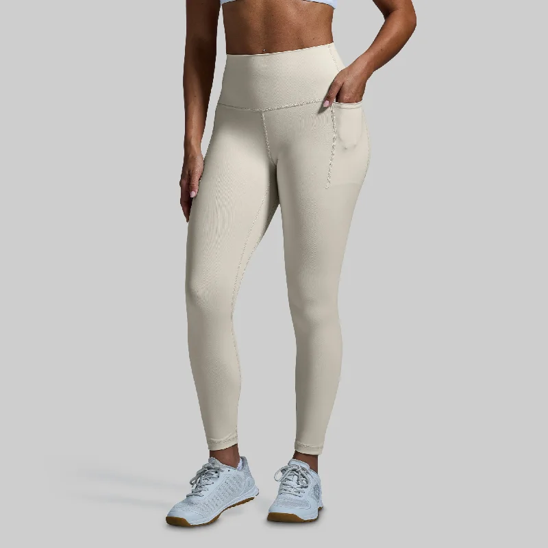 Your Go To Legging 2.0 w/ Pockets (Oatmeal)