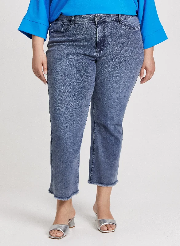 Joseph Ribkoff - Straight Leg Ankle Jeans