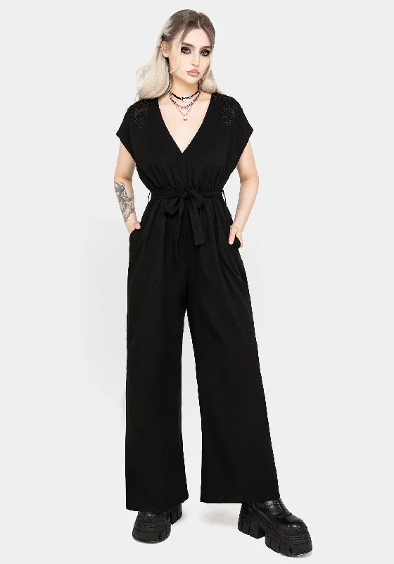 Vampyrum Embroidered Jumpsuit