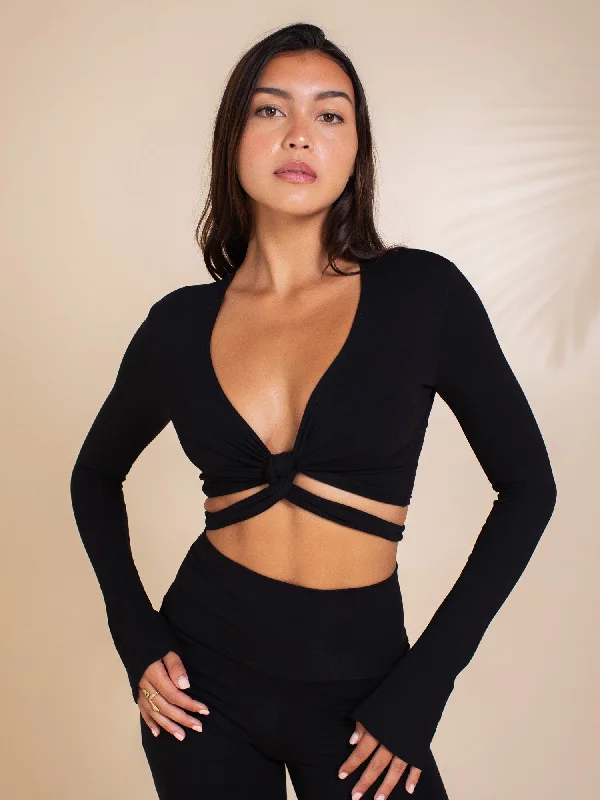 4-Way Juliette Top - Black Onyx